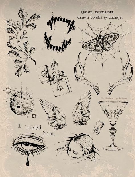 Abstract Tattoo Flash, Cynical Tattoo, Vintage Tattoo Style, Sensitivity Tattoo, Vintage Looking Tattoos, Retro Futurism Tattoo, Tattoos Dark Aesthetic, Medevil Tattoo Designs, Southern Gothic Tattoo