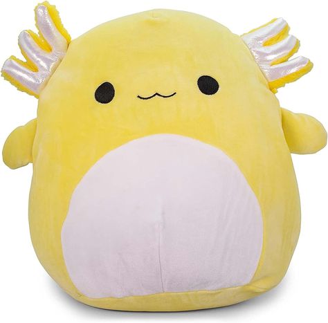 Yellow Squishmallow, Squishmallow Collection, Squishmallows Collection, Blue Parakeet, Birthday Haul, Kawaii School, Cuddle Pillow, Pillow Pals, Cute Squishies