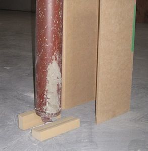 Basement Pole Wraps - Jack Post & Lally Column Covers | Elite Trimworks Column Covers, Post Cover, Diy Basement, Basement Windows, Waterproofing Basement, Small Basements, Basement House, Basement Walls, Basement Bedrooms