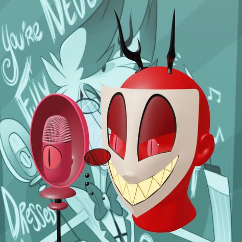 Eye Template, Hazbin Hotel Cosplay, The Radio Demon, Radio Demon, Cosplay Mask, Alastor Hazbin Hotel, 3d Printable, Do You Really, Ask For Help