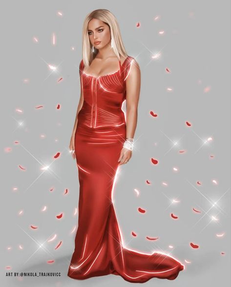 Red Formal Dress, Mermaid Formal Dress, Formal Dresses