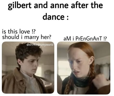 Anne Blythe, Anne Gilbert, Amybeth Mcnulty, Anne And Gilbert, Anne White, Gilbert And Anne, So Confused, Gilbert Blythe, Tv Time