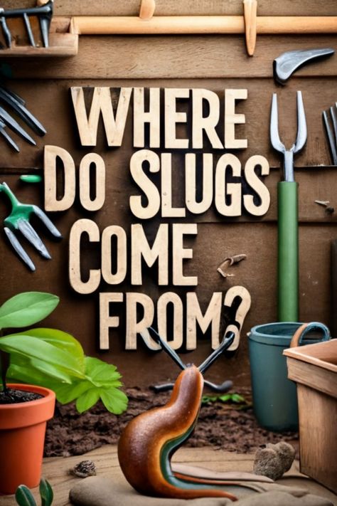 Where do slugs come from? 🐌 Uncover the mystery in our latest blog post and learn how to keep your garden slug-free! How To Keep Slugs Out Of Garden, How To Get Rid Of Slugs In Garden, Slugs In Garden How To Get Rid Of, Slug Trap, Slug Repellant, Getting Rid Of Slugs, Slugs In Garden, Growing Raspberries, Earwigs