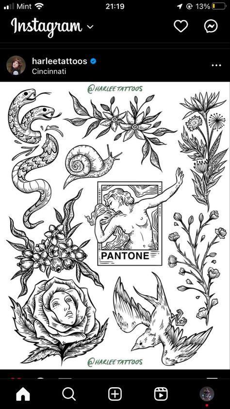 Pantone Tattoo Ideas, Pantone Tattoo, Little Tattoos, Woman Face, Tattoos And Piercings, Getting Old, Cincinnati, Tatting, Body Art