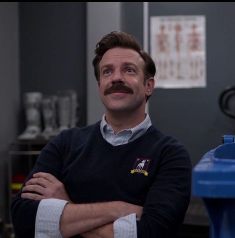 Jason Sudeikis Ted Lasso, Ted Lasso Icons, Ted Lasso Gif, Ted Lasso Aesthetic, James Lance, Personality Characters, Trevor Wagner, Be A Goldfish, Afc Richmond