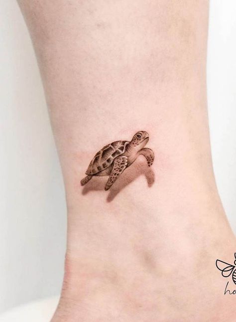 Cute Turtle Tattoo, Small Turtle Tattoo, Flying Turtle, Tortoise Tattoo, Turtle Tattoos, Sea Turtle Tattoo, Turtle Tattoo Designs, Turtle Tattoo, Subtle Tattoos