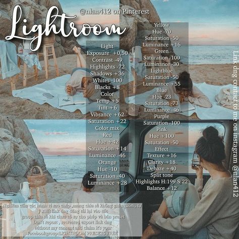 Lightroom Aesthetic Filter, Photography Filters Lightroom, Lightroom Filters Formula, Light Room Editing Filter, Light Room Presets Free, Beach Aesthetic Vintage, Lightroom Filters Aesthetic, Lightroom Filter, Lightroom Effects