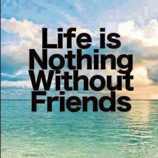 friends-whatsapp-group-dp Dp Images, Whatsapp Dp, Life Is, Quotes, Blue, Black