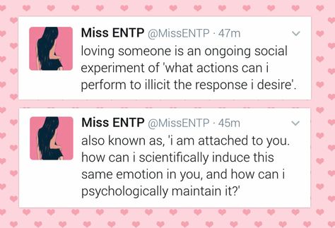 ENTP love, though I feel like an INTP is just as likely to do this... Entp Love, Entp Aesthetic, Entp Things, Entp Personality, Entp And Intj, Funny Personality, Entp Personality Type, Psychology Studies, Mbti Memes