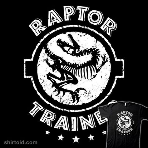 "Raptor Trainer" by Baz Masrani Global Corporation Employee Inspired by Jurassic World Disney Dinosaur, Jurrasic Park, Twin Shirts, Dinosaur Images, Geek Shirts, Word Shirts, Jurassic Park World, Men's Apparel, Jurassic World