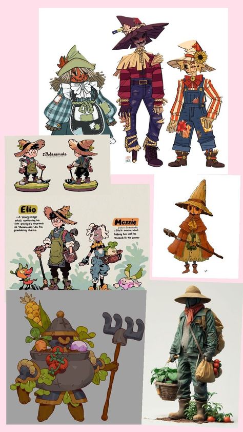 Farmer Character Design, Farmer Character, Big Book, Design Aesthetic, Farmer, Vintage Art, Character Design, Drawings, Design