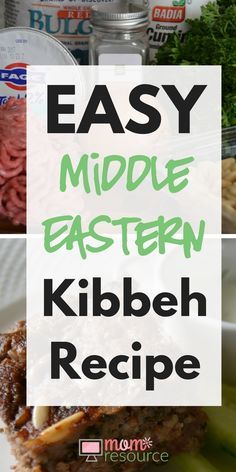 Easy Kibbeh Recipe: this Middle Eastern kibbeh recipe is great because you probably already have the ingredients in your kitchen. My family loves arabic food and Lebanese food, and I love that this Middle Eastern recipe is BAKED. Just take the raw meat an Baked Kibbeh Recipe, Kibbeh Recipe Lebanese, Baked Kibbeh, Middle Eastern Recipes Arabic Food, Kibbeh Recipe, Eastern Recipe, Middle East Food, Syrian Food, Lebanese Cuisine