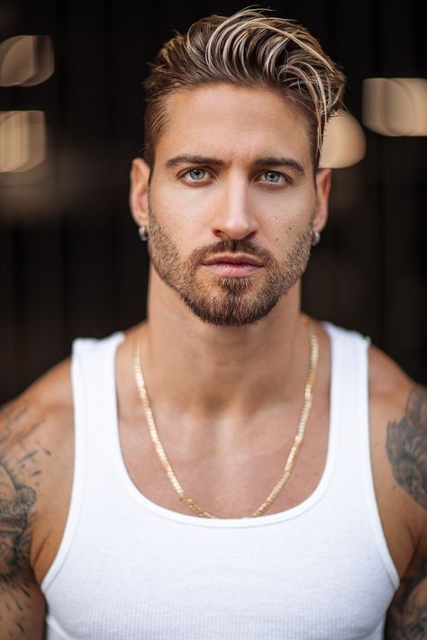 Travis Deslaurier, Boyfriend Inspiration, Actor Headshots, Famous Models, Book Boyfriends, Silver Screen, Action Movies, Good Looking Men, Tattoos For Guys