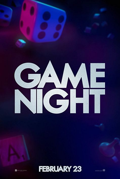 Game Night. 2/6 John Francis Daley, Kyle Chandler, 2018 Movies, Christina Perri, See Movie, Game Streaming, English Movies, Rachel Mcadams, Blue Ray