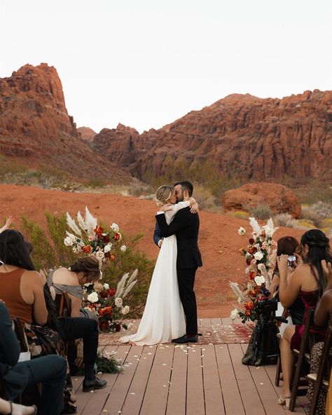 They were the kind of couple who radiated a wild, untamed love—dressed in their wedding clothes, climbing through the ancient sandstone of Zion and Snow Canyon, hearts beating in sync with the desert around them. Their two-day adventure was an ode to the raw beauty of Southern Utah, a journey from the breathtaking cliffs of Sentierre—so close to the desert you could feel the earth breathing—through sacred spaces where the land and their love intertwined. The ceremony itself felt like somethin... Zion Wedding, Sacred Spaces, Southern Utah, Wedding Clothes, In Sync, Raw Beauty, Sacred Space, The Desert, In A Heartbeat