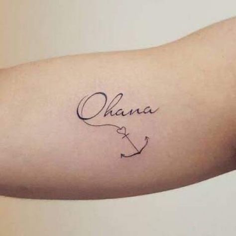 Stitching Tattoo, Ohana Tattoo, Anker Tattoo, Anchor Tattoos, Scary Tattoos, Anchor Tattoo, Diy Tattoo, Music Tattoos, Baby Tattoos