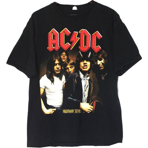 Vintage ACDC Band Concert T-Shirt Tee Adult Size Large Retro, Rock and... ($16) ❤ liked on Polyvore featuring tops, t-shirts, shirts, tees, vintage t shirts, rock n roll tees, rock roll t shirts, rock n roll shirts and vintage tee-shirt Acdc Band, Vintage Rock T Shirts, Vintage Rock Tees, Retro T Shirts, Acdc Shirt, Band Concert, Vintage Tee Shirts, Metal T Shirts, Vintage Band Tees