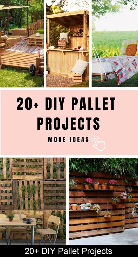 For all the DIY enthusiasts out there, outdoor pallet projects are a treasure trove of ingenious ideas to transform your outdoor space. Pallets, with their #palletideas Pallet Sheds, Repurpose Pallets, Outdoor Pallet Projects, Diy Wood Pallet Projects, Outdoor Pallet, Diy Recycled Projects, Pallet Wine, Pallet Projects Easy, Pallet Patio