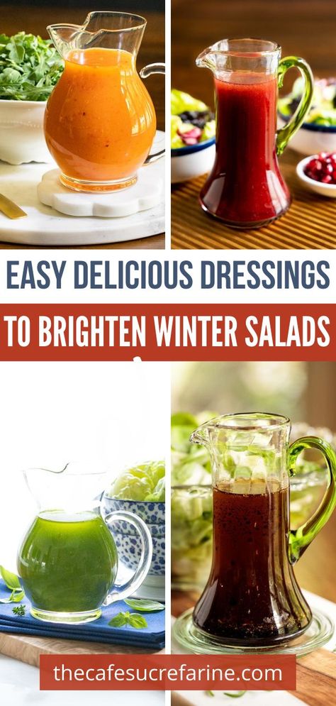 Christmas Salad Dressing Recipes, Winter Salad Dressing Recipes, Christmas Salad Dressing, Warm Salad Dressings, Spring Mix Salad Dressing, Winter Salad Dressing, Holiday Salad Dressing, Mango Salad Dressing, Cobb Salad Dressing