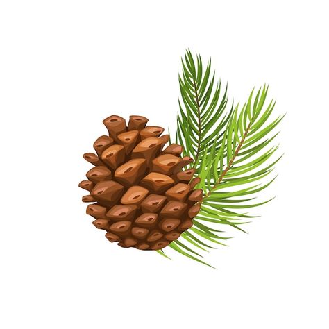 Pine Cone Illustration, Cone Illustration, Mountain Sunset Landscapes, New Year Backdrop, Pine Tree Silhouette, Tree Doodle, Violet Background, Christmas Tree Branches, Conifer Trees