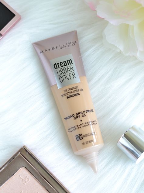 Dupe for IT Cosmetics CC Cream? Maybelline Dream Urban Cover Foundation SPF 50 Maybelline Dream Urban Cover, Best Cc Cream, Make Up Factory, Maybelline Foundation, Camouflage Makeup, Cover Foundation, It Cosmetics Cc Cream, Hacks Makeup, Fixing Spray