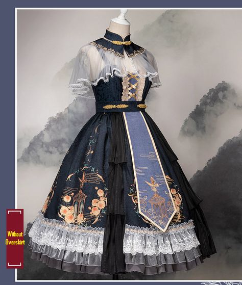 Gaun Abad Pertengahan, Lolita Outfits, Old Fashion Dresses, Anime Dress, Fairytale Dress, Fantasy Dress, Cosplay Dress, Kawaii Clothes, Dress Set