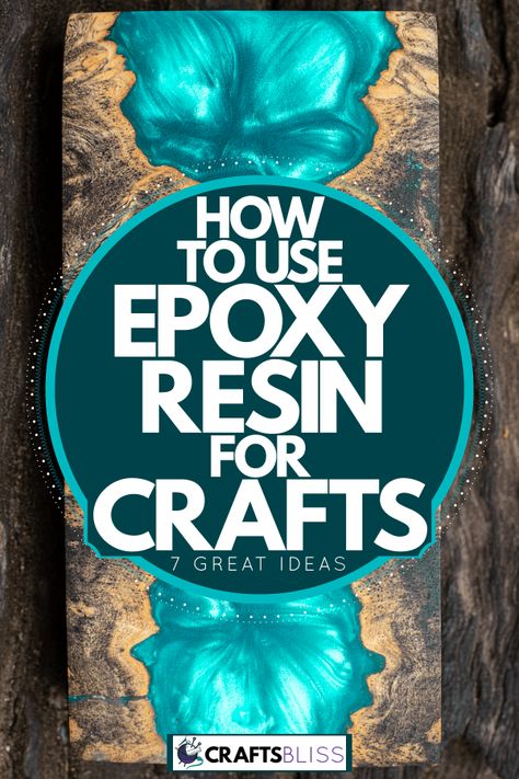 How To Use Epoxy Resin For Crafts [7 Great Ideas] - CraftsBliss.com Epoxy Resin Forms Diy, Using Epoxy Resin Projects, Wood Resin Jewelry How To Make, Diy Epoxy Crafts, Things To Put In Resin Ideas, How To Do Epoxy Resin, Epoxy Resin Art Ideas Wood, Epoxy Resin Pouring Techniques, How To Epoxy