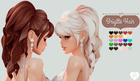 GCS - April's CC 2021 | GoodChillsStudio on Patreon Sims 4 Cc Male Braid, Sims 4 Cc Platinum Hair, Sims 4 Inappropriate Clothes, Maxis Match Long Hair Sims 4, Sims 4 Rancher Cc, Sims 4 Ombre Hair, The Sims 4 Hair Maxis Match, Sims 4 Mm Hair, Sims 4 Ponytail