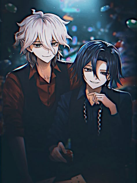 Kokichi And Nagito, Nagito And Kokichi, Danganronpa Fanart, Kokichi Oma, Kokichi Ouma, Danganronpa 1, Nagito Komaeda, Danganronpa 2, Dangan Ronpa