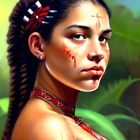 Taino Indians Puerto Rico Art, Taino Women, Indigenous Caribbean, Taino Art, Puerto Rican Artwork, Desired Face, Taino Indians, Warrior Paint, Culture Aesthetic