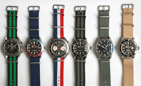 NATO Straps Nato Strap Watches, Nato Strap, Dream Watches, Seiko Watches, Zulu, Dive Watches, Beautiful Watches, Watch Collection, Casio Watch