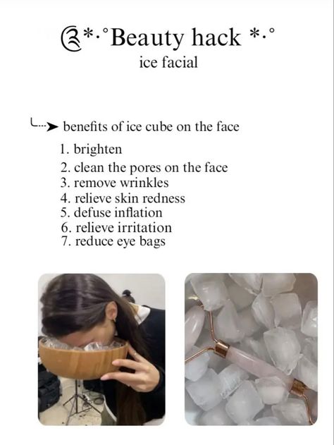 Doing Skincare, Beginner Skin Care Routine, Ice Facial, Good Skin Tips, Basic Skin Care Routine, Perfect Skin Care Routine, Healthy Skin Tips, Facial Skin Care Routine, Body Care Routine