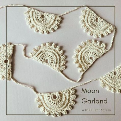 The Moon Bohemian Crochet Pattern is a quick and enjoyable project. It includes chart for easy following. Whether you prefer chunky yarn for warmth or finer yarn for delicate items, this pattern adapts easily to your choices. The #crochetpattern helps to create this stunning wall decor in bohemian style that resemble a half-moon. Link in bio 🧶 #crochetpattern #crochetpatterns #crochetpatterndesigner #bohostyle #bohocrochet #bohohomedecor #walldecoration #bohovibes #crochetvibes #b... Bohemian Crochet Patterns, Modular Pattern, Bohemian Crochet, Pattern Pieces, Fine Yarn, Boho Crochet, Chunky Yarn, Half Moon, Bohemian Style