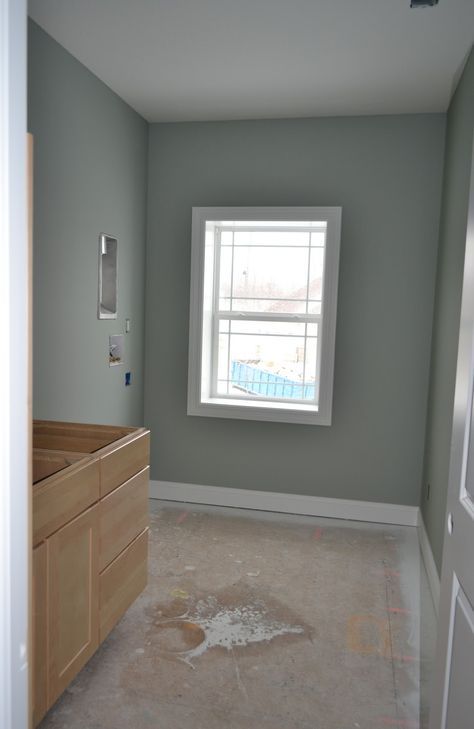 Sw Oyster Bay Bathroom, Link Gray Sherwin Williams, Oyster Bay Sherwin Williams Bedroom, Sw Oyster Bay, Sherwin Williams Living Room, Sherwin Williams Oyster Bay, Bedroom Color Schemes Grey, Oyster Bay Sherwin Williams, Interior Paint Colors For Living Room