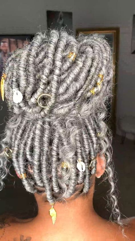 Gray Braids, Braids Black Women, Hair Twists, Grey Hair Inspiration, Big Box Braids Hairstyles, Faux Locs Hairstyles, African Hair Braiding Styles, Box Braids Hairstyles For Black Women, Braids Hairstyles Pictures