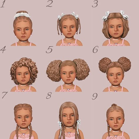 #sims #sims4cc #sims4customcontent #thesims4 #thesimsresource #gaming #hair #sims4edit #maxismatchcc Sims 4 San Sequoia Townhouse, Sims 4 Two Braids Cc, Sims4 Edges, Sims4 Infant Cc Clothing, Sims 4 Keys Cc, Sims 4 Barbie Hair, Sims 4 Make Up Maxis Match, Sims4 Cc Infants, Tolder Cc Sims 4