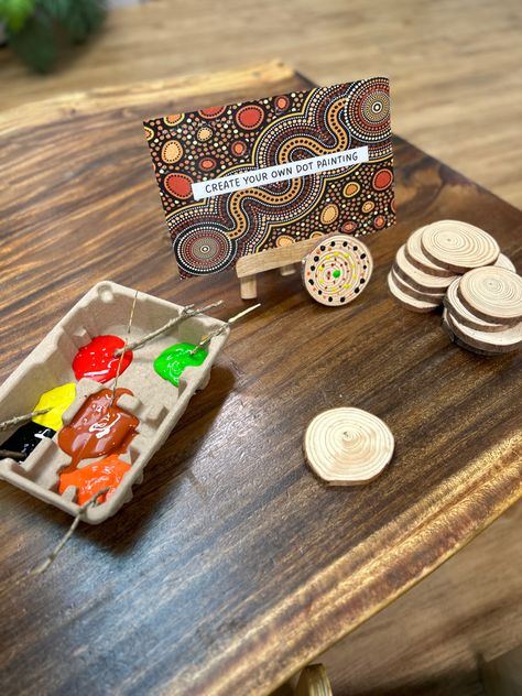 Aboriginal Activities For Toddlers, Indigenous Activities For Kids, Indigenous Peoples Day Activities, Childcare Experiences, Outdoor Sandpit, Indigenous Activities, Aboriginal Activities, Naidoc Week Activities, Aboriginal Art For Kids