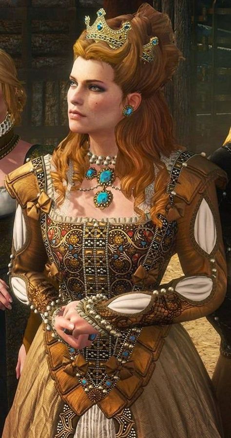 Anna Henrietta, The Witcher Game, Triss Merigold, Witcher Art, Female Armor, Witcher 3, The Witcher 3, Female Character Design, Medieval Fantasy