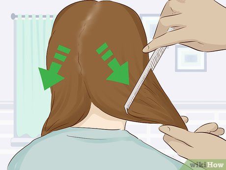 Diy V Haircut, Layered V Cut Hair, Hair Cut Lengths, V Shaped Layers, V Cut Layers, V Cut Hair, V Shaped Haircut, V Shape Hair, V Shape Cut