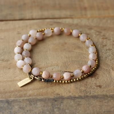 Crystals Bracelets, Boho Sunshine, Sunstone Jewelry, Boat Wallpaper, Bracelet Inspiration, Makramee Diy, Wrist Mala, Sweet Jewelry, Yoga Bracelet