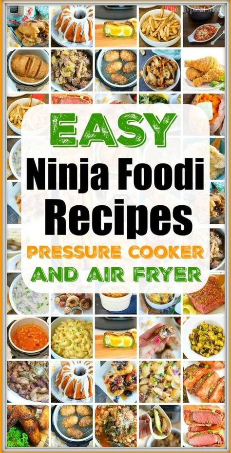 Ninja Foodi recipe ideas with chicken, pork, beef, rice, casseroles, roast and more. Use pressure cooker or air crisp air fryer function for all these ninja foodi recipes. Easy Ninja Foodi Recipes, Ninja Foodi Recipes, Recipes Pressure Cooker, Ninja Cooking System, Ninja Cooking System Recipes, Ninja Recipes, Air Fryer Dinner Recipes, Instant Pot Dinner Recipes, Minced Meat