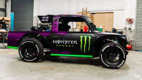 Mini Pickup, Race Truck, Custom Vehicles, Photography Board, Trophy Truck, Mini Truck, Custom Pickup Trucks, Austin Mini, Hill Climb