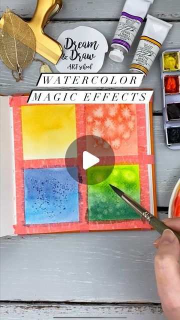 Watercolor Background Tutorial, 2024 Watercolor, Watercolor Basics, Watercolor Sketching, Basic Watercolor, Watercolor Lessons, Watercolor Wash, Watercolor Paintings Tutorials, Watercolor Effects