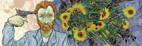 Van Gogh Aesthetic, فنسنت فان جوخ, متحف فني, Van Gogh Wallpaper, Cute Twitter Headers, Cute Headers For Twitter, Twitter Backgrounds, Van Gogh Sunflowers, Twitter Header Pictures