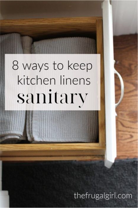 8 ways to keep kitchen linens sanitary Dish Towel Storage, Kitchen Towels Storage, Farmhouse Chic Kitchen, Sanitary Towels, Dirty Kitchen, Frugal Girls, Kitchen Clothes, Dish Rag, Clean Towels