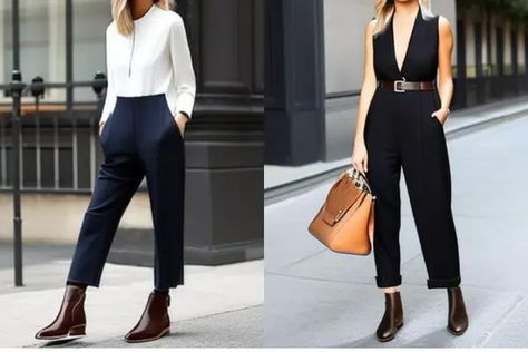 Chelsea Boots Outfit Women Work, Chelsea Boots And Dress, Chelsea Boots Outfit Work, Outfits With Chelsea Boots Woman, How To Wear Chelsea Boots Women, Chealse Boot Outfit Women, Chelsea Boot Outfits Women, Chelsea Boots Outfits, Boots Outfit For Women