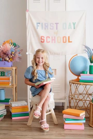 Best Selling Banners – Hunny Prints® School Photo Backdrop, First Day Of School Banner, First Day Of School Photo, Kids Room Art Prints, Autumn Art Print, Playroom Wall Decor, School Photo, School Banner, School Photography