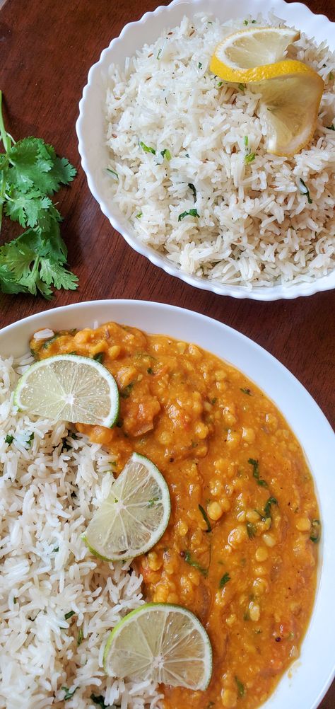 Cumin and Cilantro Rice – CookwithTaran Cilantro Rice, Lime Rice, Herbs And Spices, Daily Diet, Fresh Cilantro, Fun Food, Simple Ingredient, Main Course, Cilantro