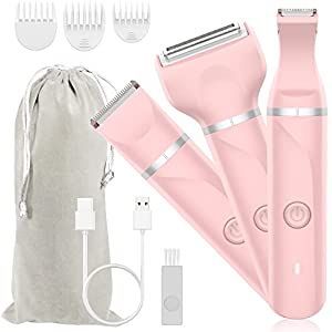 3-in-1 Electric Shaver】WUFAYHD womens razors designed 3 high-speed and sharp shaving head with low noise blades and ultra-thin foil, which help you to shave or trim hair of face, arms, legs, body, armpits, and bikini area painless within minutes without any residue. 3 Trimming combs are used to cut hair at fixed lengths to avoid cutting too much hair by mistake. Hair Removal For Face, Razors For Women, Nursing Tips, Electric Razor, Body Hair Removal, Aesthetic Beauty, Hair Trimmer, Shaved Hair, Body Hair