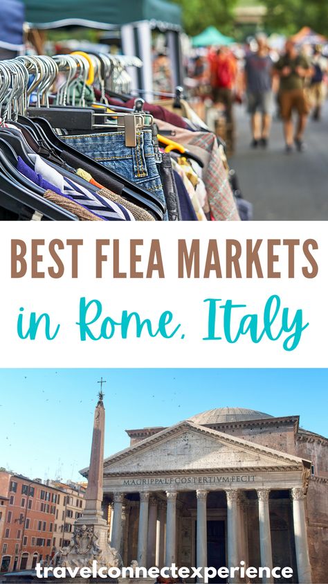 Italy Thrift Store, Best Shopping In Rome, What To Buy In Rome Italy, Shopping In Rome Italy, Rome Markets, Markets In Rome, Rome Shopping, Rome Vintage, Best Thrift Stores